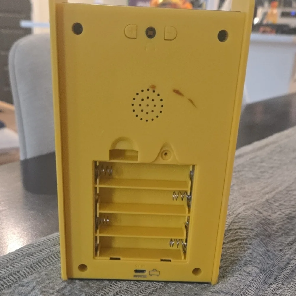 Arcade Pac-Man Mini Console - Yellow and Black